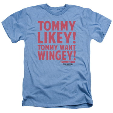 Tommy Boy Movie ZALINSKY KING of AUTO PARTS Logo Adult Heather T-Shirt All Sizes 